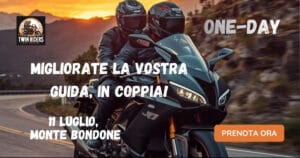 Corso Guida Sicura One-Day Moto in Coppia 11 Luglio 2026 Monte Bondone